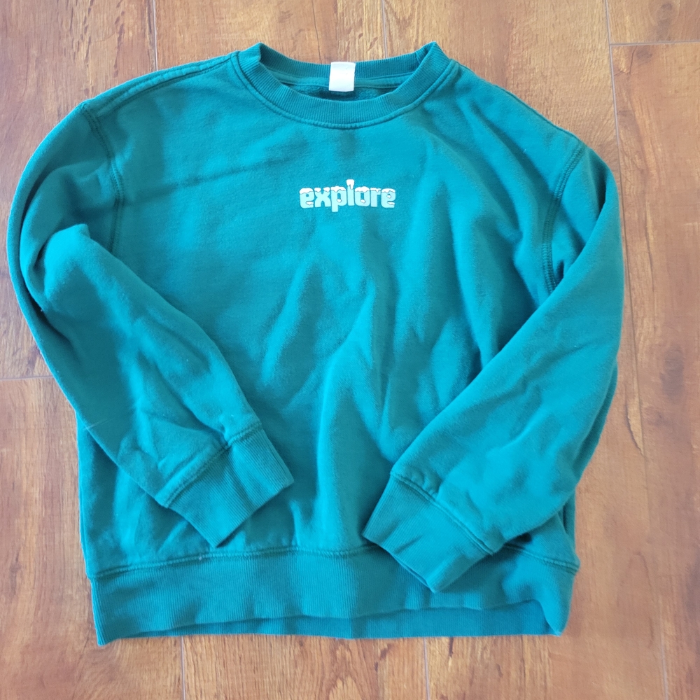 Old Navy Green Kid's Sweatshirt Size 8